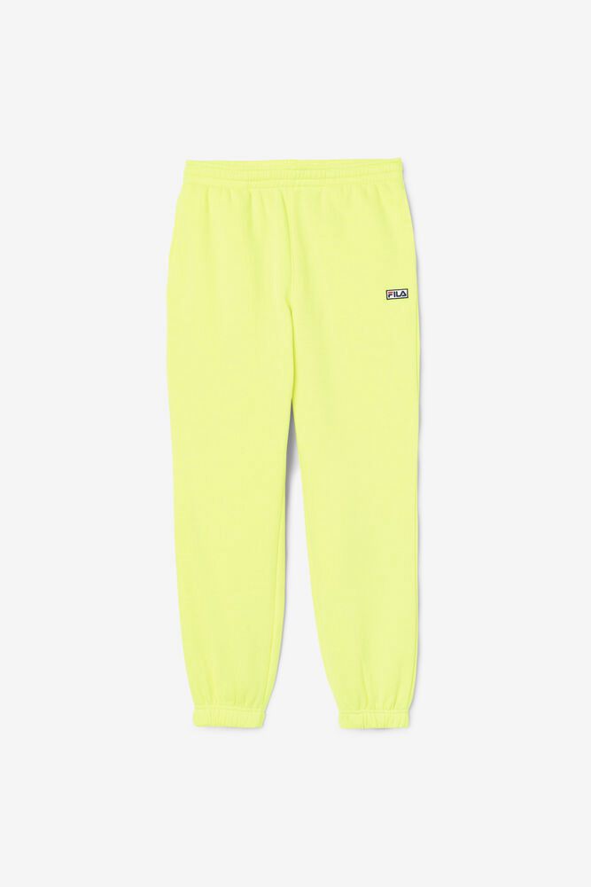 Fila Naisten Housut Lassie Jogger Keltainen - IJBN-38051